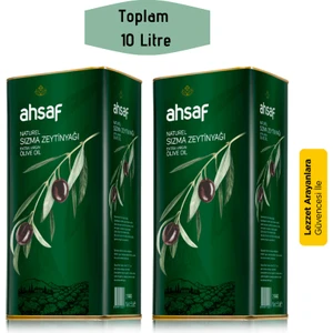 Natürel Sızma Zeytinyağı 5L-Teneke (2'li Ekonomik Paket)
