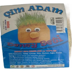 Çim Adam Yapım Seti 8 Li Paket