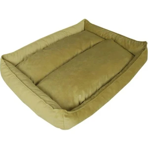 Yıkanabilir Kumaş Konforlu Kedi Köpek Yatağı Sarı Large 85X65 cm