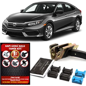 Honda Civic Fc5 Kapı Gergi Kolu (Limitör) Tamir Kiti (2 Kapı Set) 2016-2019