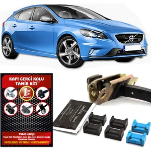 Volvo V40 Kapı Gergi Kolu (Limitör) Tamir Kiti (2 Kapı Set) 2012-2018