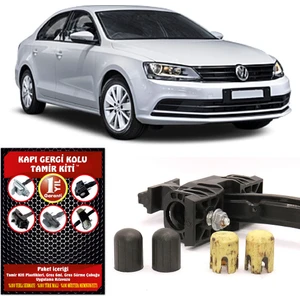 Volkswagen Jetta Kapı Gergi Kolu (Limitör) Tamir Kiti (2 Kapı Set) 2010-2018