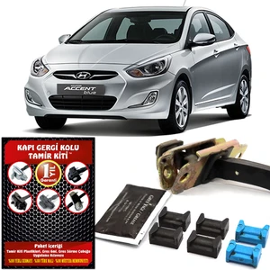 Hyundai Accent Blue Kapı Gergi Kolu (Limitör) Tamir Kiti (2 Kapı Set) 2011-2018