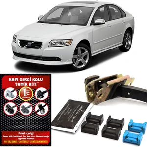 Volvo S40 Iı Kapı Gergi Kolu (Limitör) Tamir Kiti (2 Kapı Set) 2004-2012