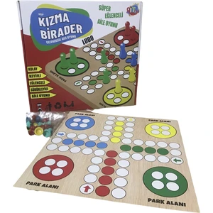 Ahşap Kızma Birader Geleneksel Aile Oyunu