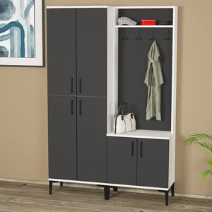 Kalender Dekor Rose-1-4 Portmanto Vestiyer Ayakkabılık RS14