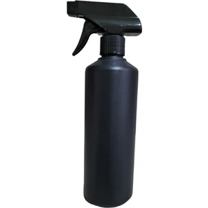 500 ml Boş Siyah Politilen Kimyasala Dayanıklı Sprey Şişe Trigerli