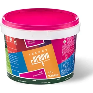 Bi Boya Mat Trendy Beyaz 2,5 Lt