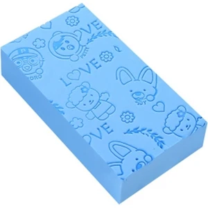 Bebek Kare Banyo Süngeri - Mavi (Yurt Dışından)