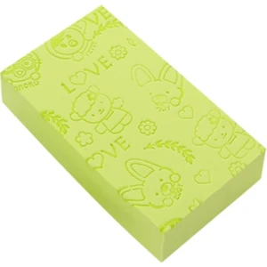 Bebek Kare Banyo Süngeri - Yeşil (Yurt Dışından)