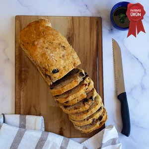 Kanallı Cam Kesme Tahtası - Cam Kesme Tablası | Yeni Ahşap Desen | 25cm x 35cm | Patentli Ürün