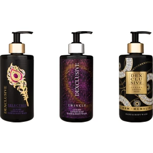 Luxury Banyo Konsepti Losyonlu Sıvı Sabun 400 Ml. - Prive Series 3'lü