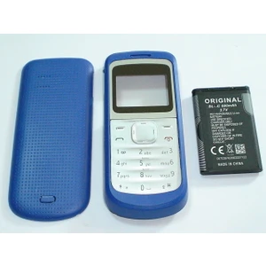 Nokia 1203 Kapak Tuş Takımı + Bl-4c Batarya,mavi