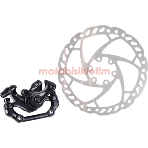 Logan Bisiklet Disk Fren Seti [arka] Kaliper+Rotor 160MM 6 Vidalı