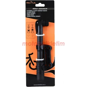 Rectus Taşınabilir Mini El Pompa Bisiklet [a/v-F/v Sibop Uyumlu]