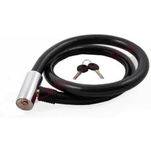 Zhonglı 18X120 Motosiklet Anahtarlı Halat Kilit Çelik Başlı