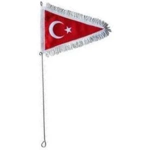 Bisiklet Bayrak Direği, Türk Bayrağı Flama Püsküllü