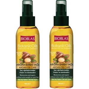 Botanic Oils Argan Saç Bakım Yağı 100 Ml 2 Adet