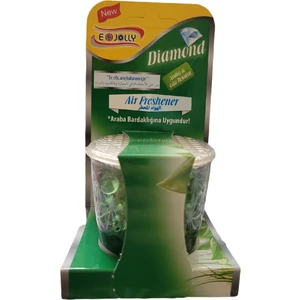 Bardak Tipi Jel Boncuklu Oto Oda Kokusu Yeşil 100ML
