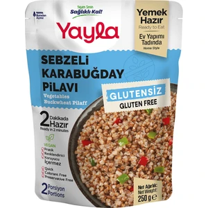 Yemek Hazır  Glutensiz Sebzeli Karabuğday Pilavı 250 gr