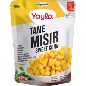 Haşlanmış Tane Mısır 220 gr