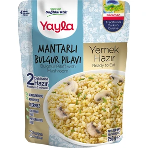 Yemek Hazır Mantarlı Bulgur Pilavı 250 gr
