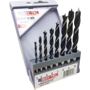 MU1803 Ahşap Matkap Uç Seti Takımı 8 Parça 3-10MM