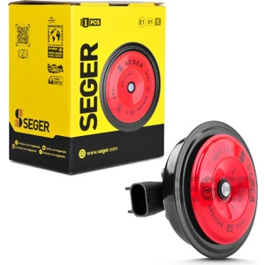 12 V Disk Didit Kalın Ses Korna Tek Fişli 50FK 12'li