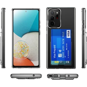 Samsung Galaxy Note 20 Ultra Kılıf Ultra Koruyucu Kartlıklı Ensa Kapak + Ekran Koruyucu