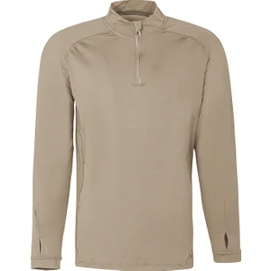 Pro Yarım Fermuar Sweatshirt Kum