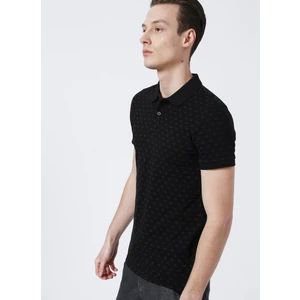 Lee Cooper Desenli Siyah Erkek Polo T-Shirt 222 Lcm 242061 Mıxed