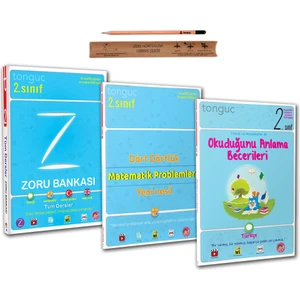 Tonguç Akademi 2. Sınıf Şampiyon Paketi Set 3 Kitap
