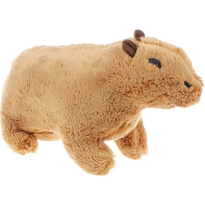 Hexingjie Store Süper Yumuşak Kapibara Kemirgen Peluş Oyuncak Hayvan (Yurt Dışından)