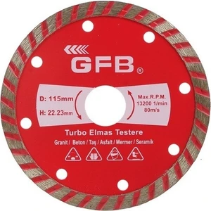 Turbo Elmas Mermer-Granit Kesici 180 MM-2386