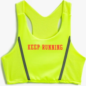 Crop Spor Üst Baskılı