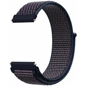 Samsung Galaxy Watch 4 Classic 42 mm R880 Için Dokuma Kordon Indigo