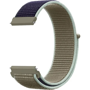 Samsung Galaxy Watch 4 Classic 42 mm R880 Için Dokuma Kordon Khaki(Uçuk Haki)