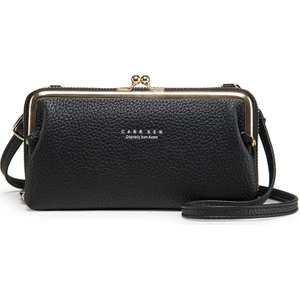 Ruichihu Kadın Askılı Clutch Çanta - Siyah (Yurt Dışından)