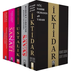 İktidar - Savaş - Ustalık - Baştan Çıkarma Sanatı - İnsan Doğasının Yasaları - 5 Kitap - Robert Greene