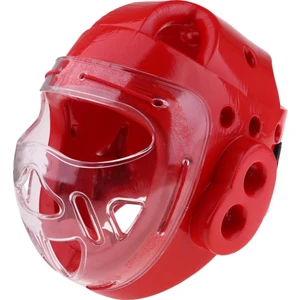 Taekwondo Kask Boks Karate Kafa Bekçi Dişli Yüz Koruyucu Maskesi Kırmızı XL (Yurt Dışından)