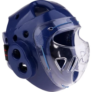 Taekwondo Kask Boks Karate Kafa Bekçi Dişli Yüz Koruyucu Maske Mavi XL (Yurt Dışından)