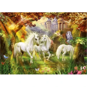 Puzzle 1000 Parça Ormanda Atlar 159925