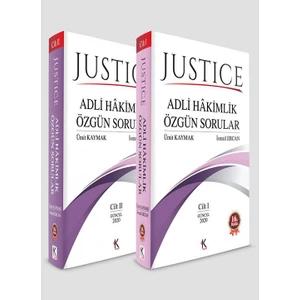 Justice Adli Hakimlik Özgun Sorular - Ümit Kaynak - Ismail Ercan