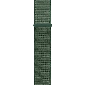 Samsung Galaxy Watch 4 Classic 42 mm R880 Için Dokuma Kordon Spruce Fog
