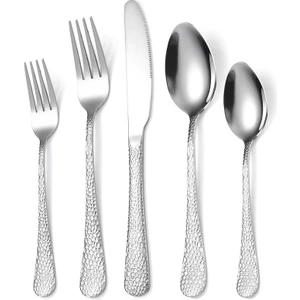 Love Home Paslanmaz Çelik Çatal/bıçak/kaşık - Gümüş (Yurt Dışından)