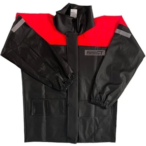 1134 Cepli Motosiklet Yağmurluk Alt Üst Takımı Kırmızı