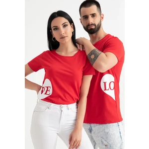 Sevgili Kombini  Yandan Love Tişört