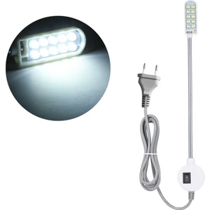 Kkmoon 10 LED Dikiş Makinası Aydınlatma Lambası - Beyaz (Yurt Dışından)