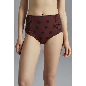Polka Yüksek Bel Fashion Bikini Altı
