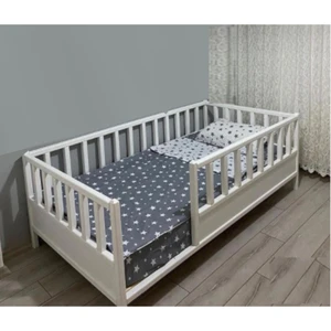 Baby Kinder Wh. Roofless Montessori Yatak Bebek ve Çocuk Karyolası